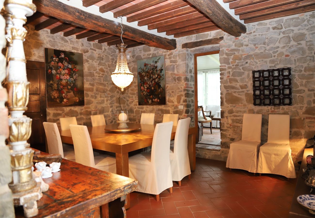 Villa a Civitella in Val di Chiana - Villa Tuscany with Flair, Luxury & Panorama