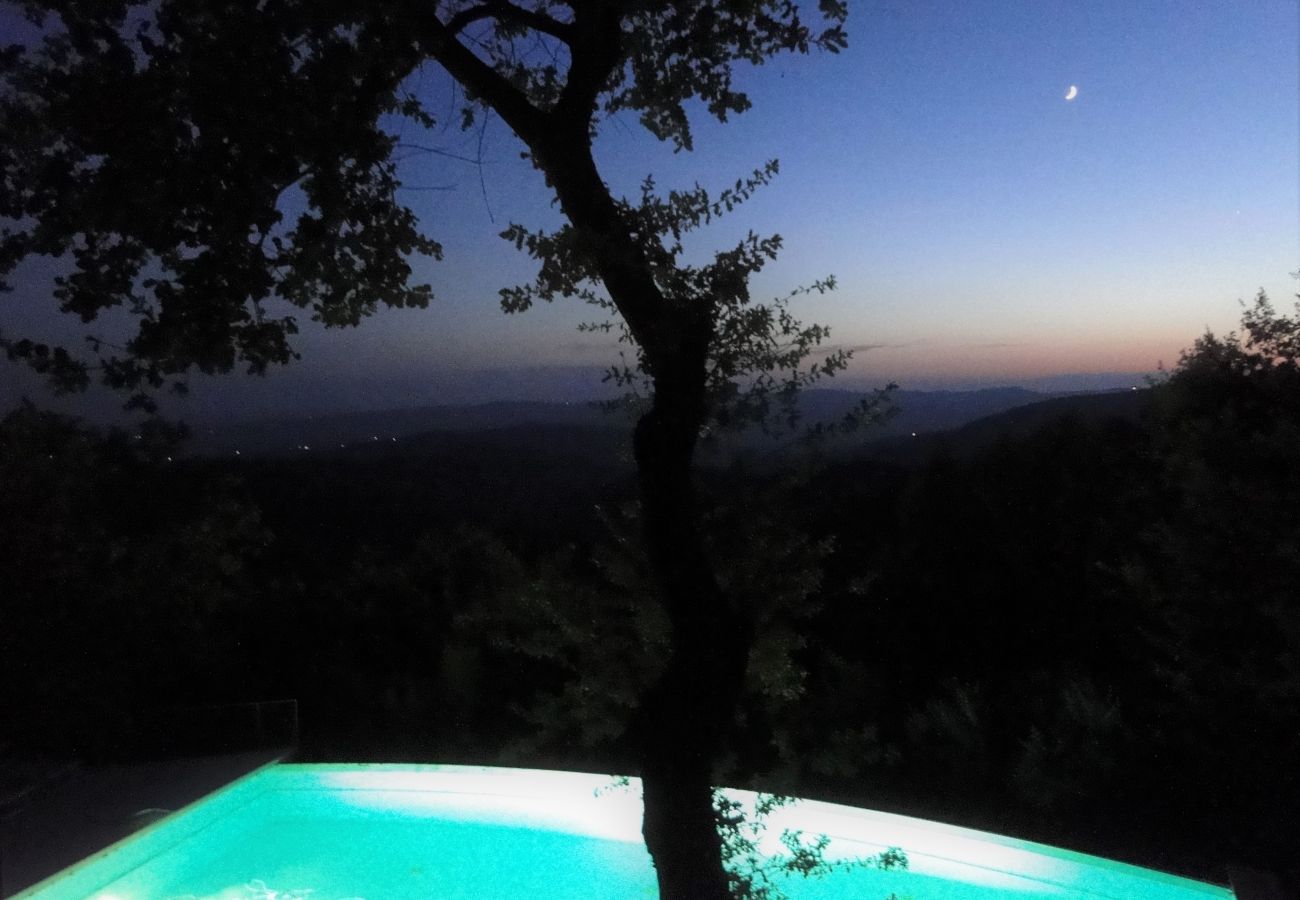 Villa a Civitella in Val di Chiana - Villa Tuscany with Flair, Luxury & Panorama