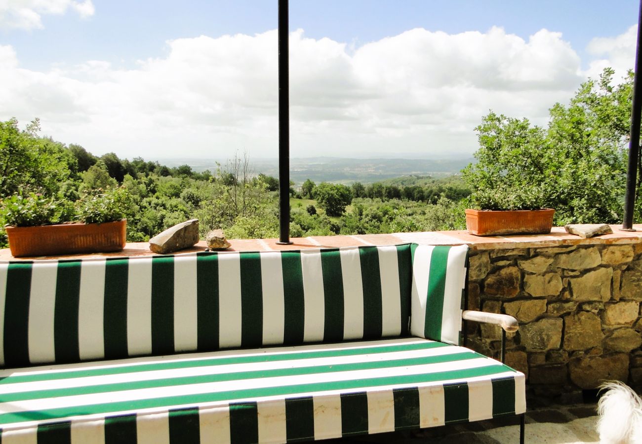 Villa a Civitella in Val di Chiana - Villa Tuscany with Flair, Luxury & Panorama