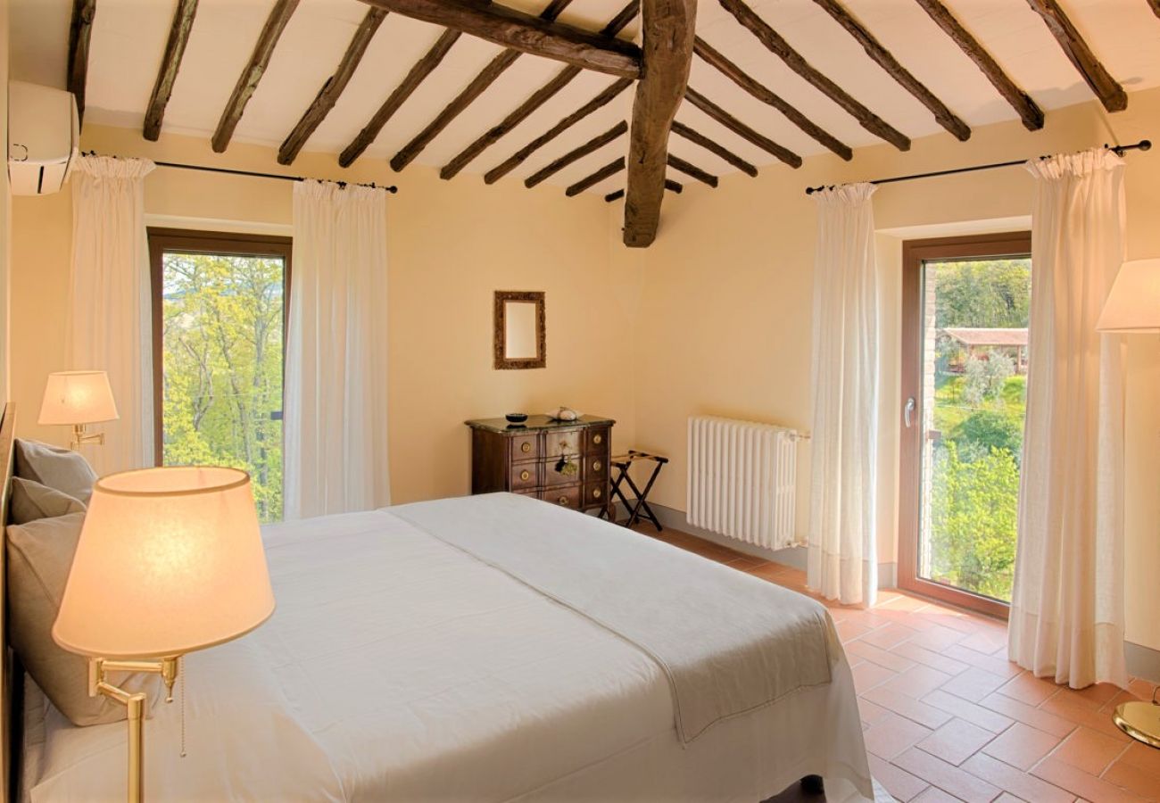 Villa a Castellina in Chianti - Villa in Castellina w. Pool, Garden & Winery