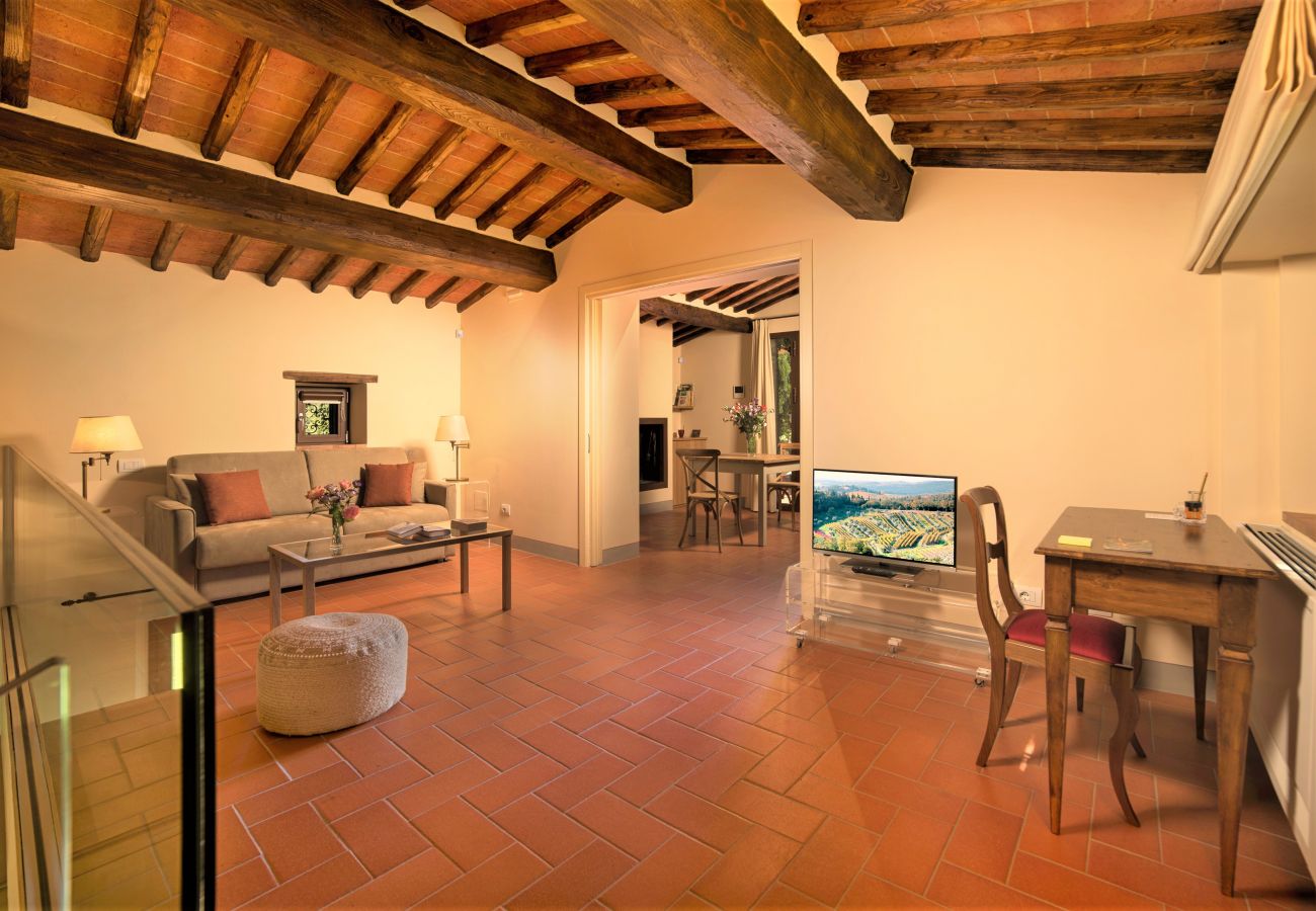 Villa a Castellina in Chianti - Villa in Castellina w. Pool, Garden & Winery