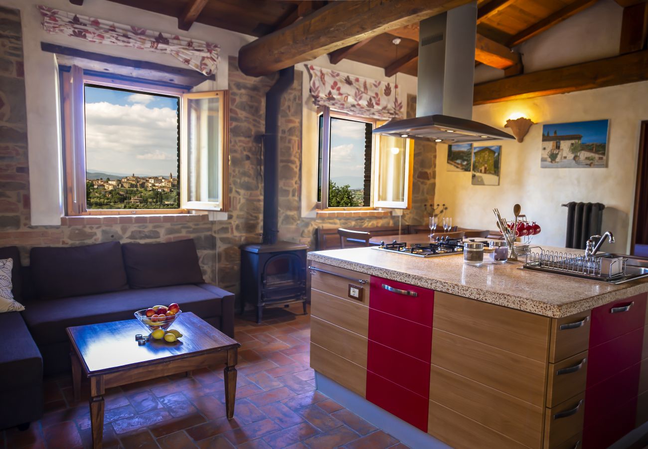 Appartement in Monte San Savino - Villa Ceppeto, Best Of Tuscany for Your Family