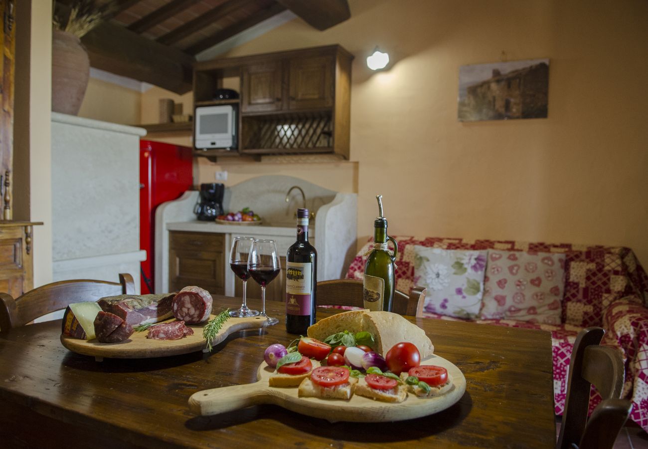 Appartement in Bucine - Typical, Charming with Chianti View at Marioli