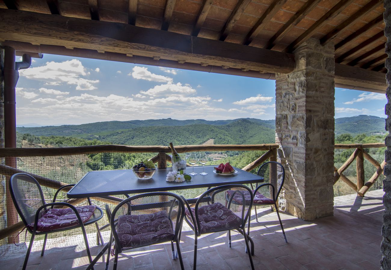 Appartement in Bucine - Typical, Charming with Chianti View at Marioli