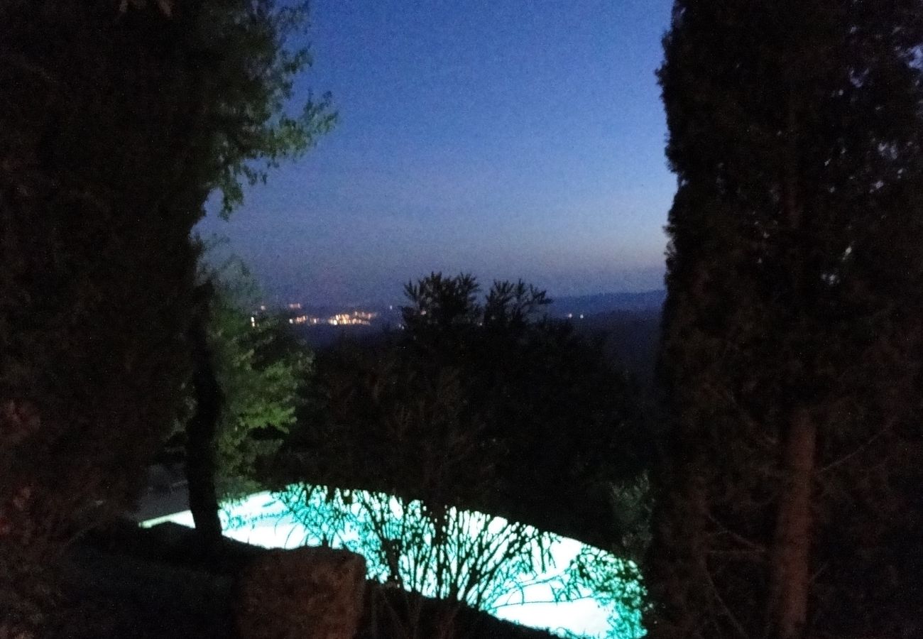 Villa in Civitella in Val di Chiana - Villa Tuscany with Flair, Luxury & Panorama